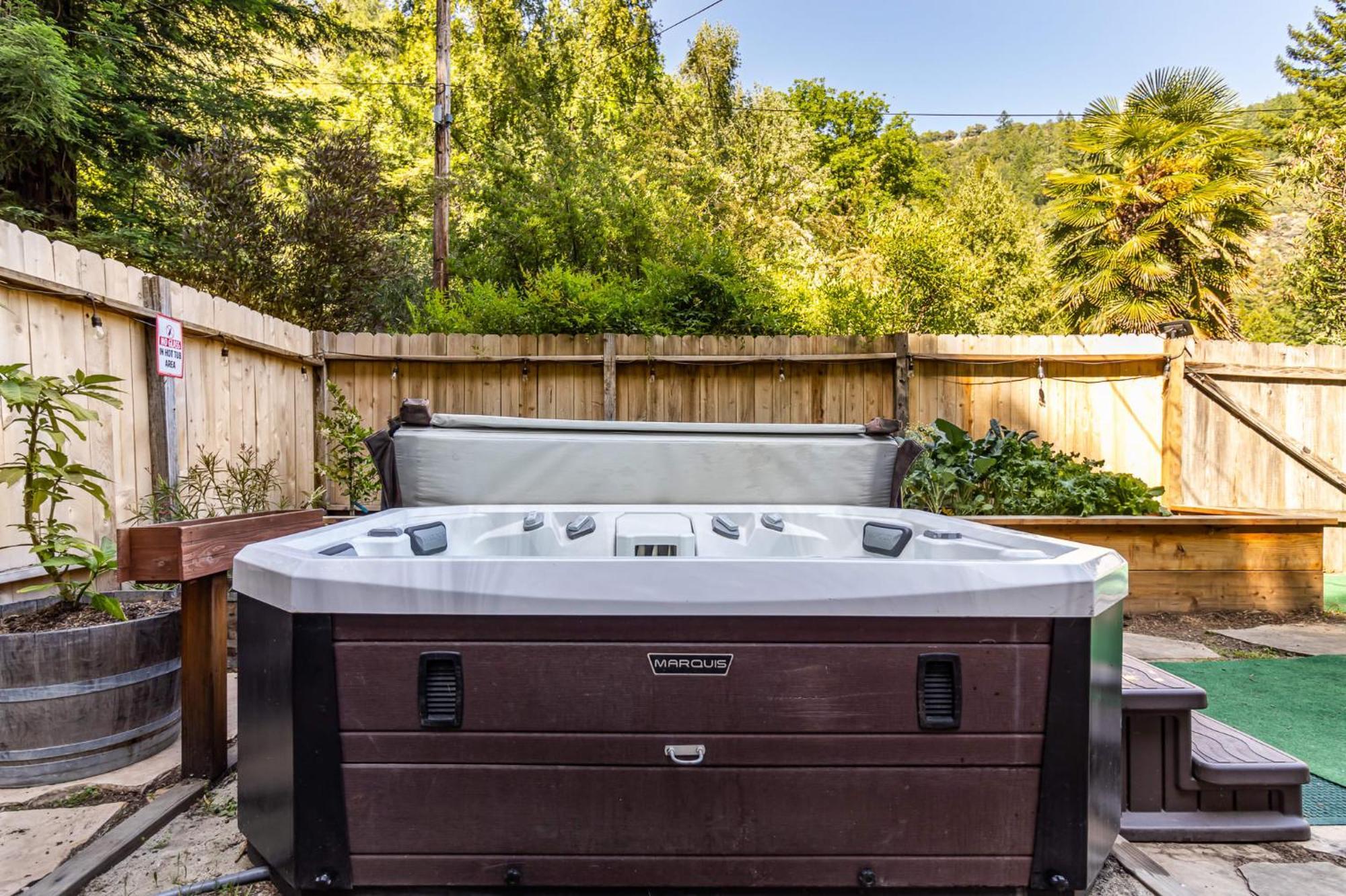 The Shack Hot Tub Outdoor Bbq Russian River Villa Guerneville Exterior photo