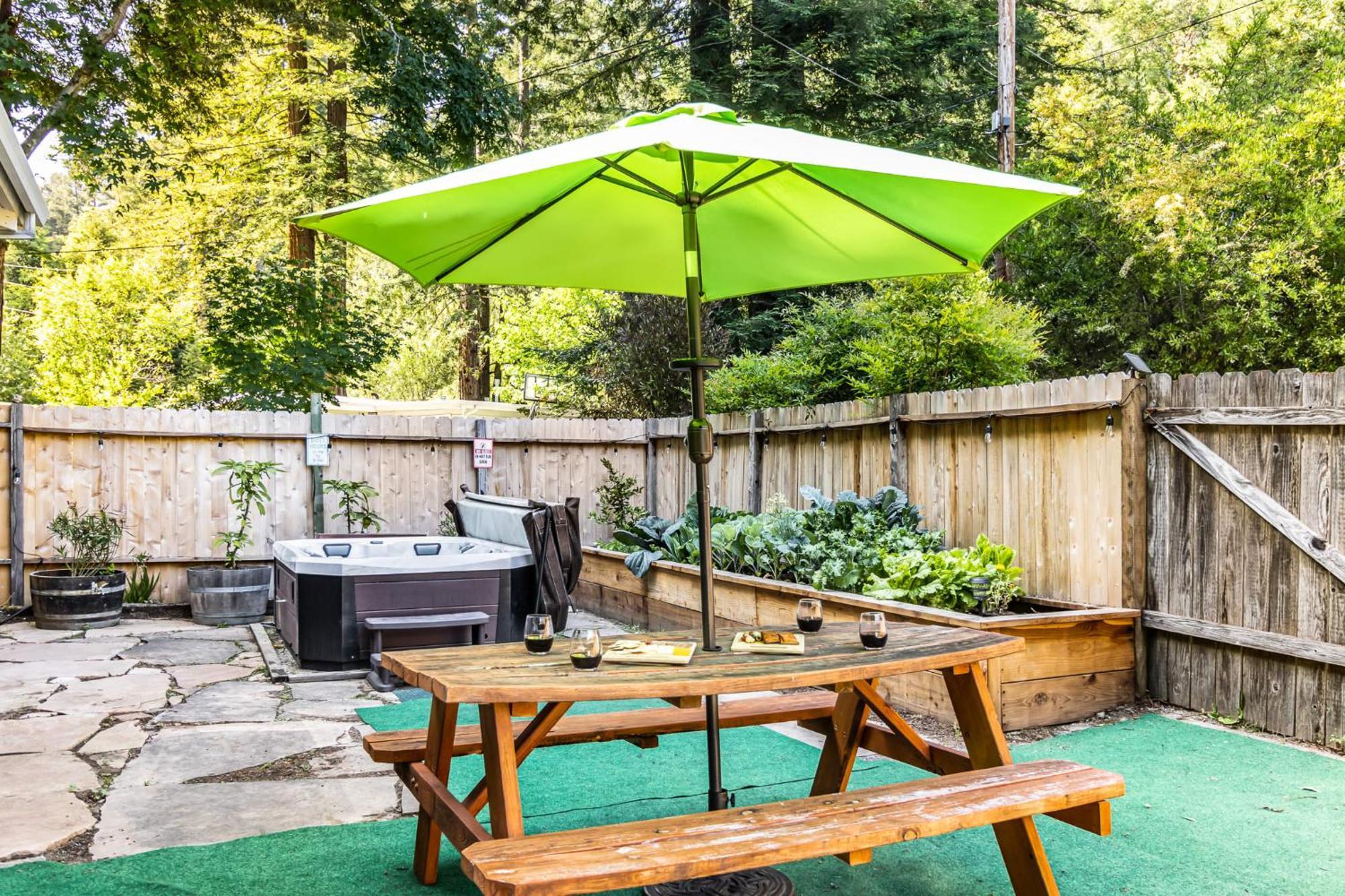 The Shack Hot Tub Outdoor Bbq Russian River Villa Guerneville Exterior photo